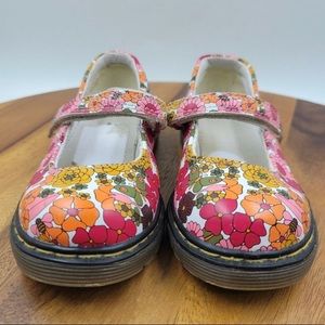 Doc Dr. Martens Tully Mod 70's Floral Mary Janes 9